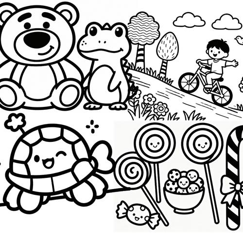 Ebook - Idée de dessin a colorier